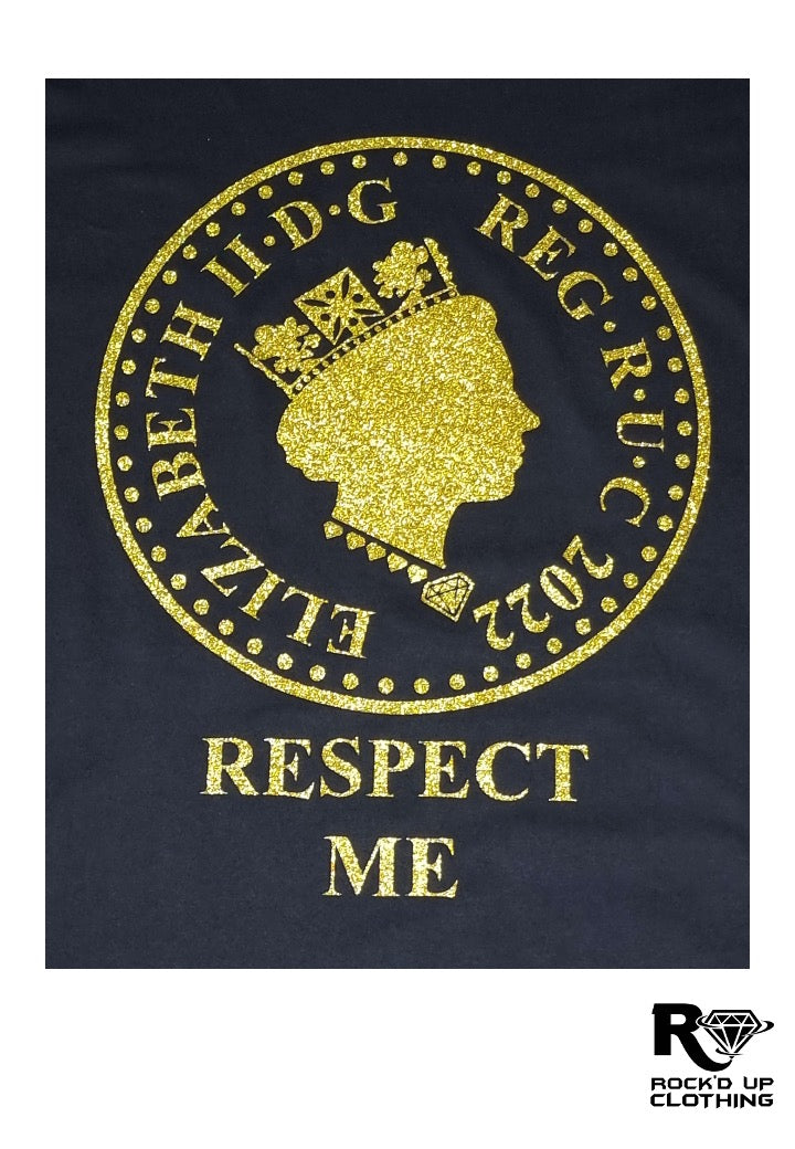 Respect Me Pound T-Shirt - Gold